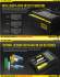 Chargeur D4 Nitecore + 4 batteries 3500 Nl1835HP Nitecore + câble allume cigare