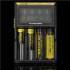 Chargeur D4 Nitecore + 4 batteries 3500 Nl1835HP Nitecore + câble allume cigare