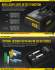 Chargeur D2 Nitecore Li-ion + 2 batteries 3400 + câble allume cigare