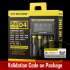 Chargeur D4 Nitecore + 4 batteries 3500 Nl1835HP Nitecore + câble allume cigare