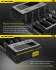 Chargeur Nitecore NEW i4 + 2 ou 4 batteries 2300mAh + câble allume cigare