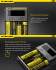 Chargeur Nitecore NEW i4 Nitecore + 2 ou 4 batteries 18650 3400 Nitecore + câble allume cigare