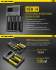 Chargeur Nitecore NEW i4 + 2 ou 4 batteries 2300mAh + câble allume cigare