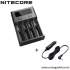 Chargeur Nitecore NEW i4 pour batterie Li-ion, IMR, LiFePO4, Ni-MH et Ni-Cd