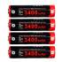 Batterie Klarus 18650 - 3400mAh 3.7V protégée Li-ion