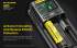 Chargeur Nitecore UMS2 pour batteries li-ion, IMR, LiFePO4, Ni-MH, Ni-Cd