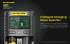 Chargeur Nitecore UMS2 pour batteries li-ion, IMR, LiFePO4, Ni-MH, Ni-Cd