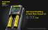 Chargeur Nitecore UMS2 pour batteries li-ion, IMR, LiFePO4, Ni-MH, Ni-Cd