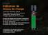 Lampe Torche Fenix TK26R - 1500Lumens lumière blanche, verte et rouge