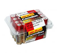 Piles Camelion LR03 (AAA) - Pack de 24