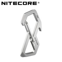 Porte-clés – Mousqueton Multi-usages en Titane Nitecore NSH10