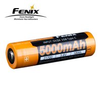  Batterie Fenix 21700 rechargeable  5000 mAh 3.6V protge Li-ion