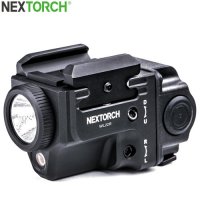 Lampe arme de poing Nextorch WL22R - 650Lumens + laser rouge - Fixation sur rail