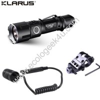 Lampe torche tactique Klarus XT11GT PRO kit airsoft - 2200Lumens 